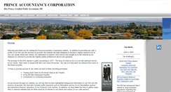 Desktop Screenshot of dprincecpa.com